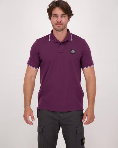 POLO STONE ISLAND 22000-07 S0018 0017 BORDEAUX