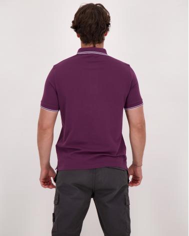 POLO STONE ISLAND 22000-07 S0018 0017 BORDEAUX