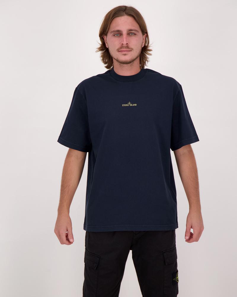 TEE SHIRT STONE ISLAND 2100037 0020 MARINE