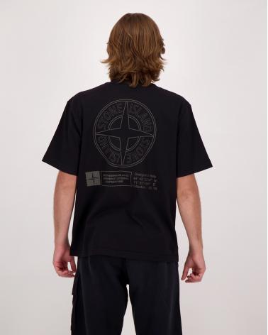 TEE SHIRT STONE ISLAND 2100037 0029 NOIR