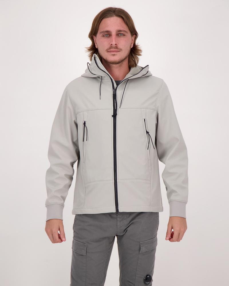Blouson CP.COMPANY SHELL-R W701A-331 GRIS CLAIR
