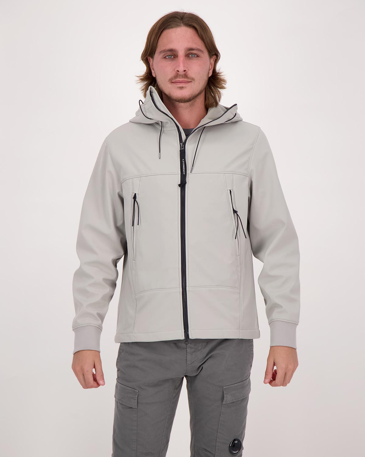 Blouson CP.COMPANY SHELL-R W701A-331 GRIS CLAIR