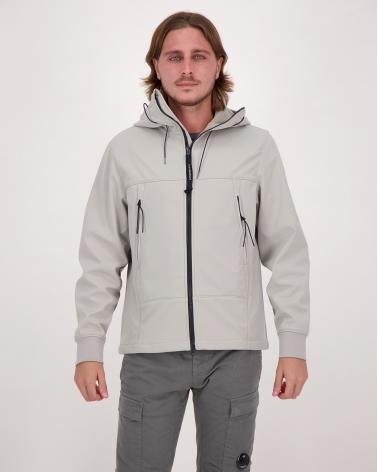 Blouson CP.COMPANY SHELL-R W701A-331 GRIS CLAIR