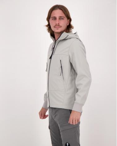 Blouson CP.COMPANY SHELL-R W701A-331 GRIS CLAIR