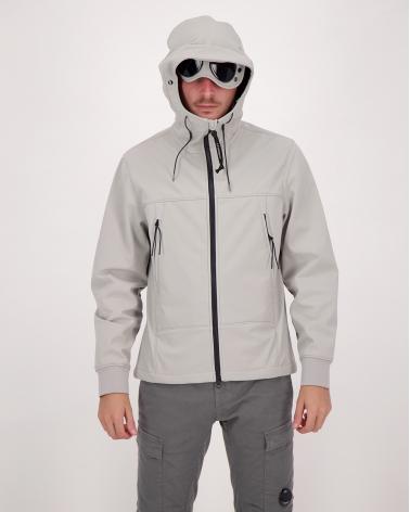 Blouson CP.COMPANY SHELL-R W701A-331 GRIS CLAIR