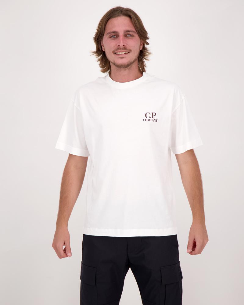 TEE SHIRT CP.COMPANY 103A 103 BLANC
