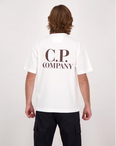 TEE SHIRT CP.COMPANY 103A 103 BLANC