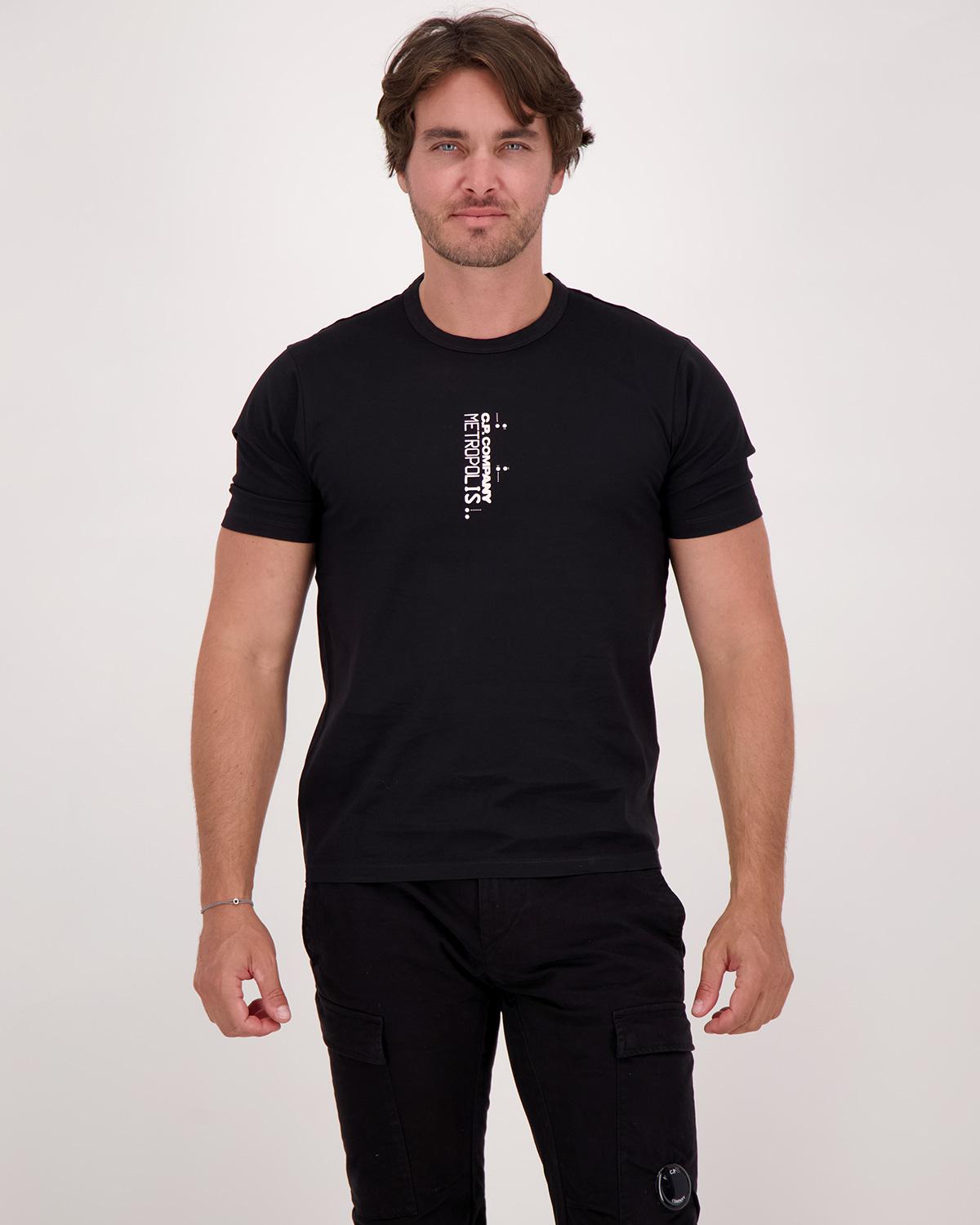 TEE SHIRT CP SERIE METROPOLIS 057 999 NOIR