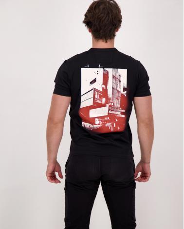 TEE SHIRT CP SERIE METROPOLIS 057 999 NOIR