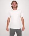 TEE SHIRT CP.COMPANY MERCERISE PATCH LOGO S132 103 BLANC