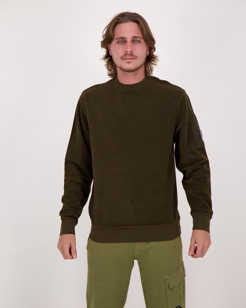 SWEAT CP.COMPANY BRUSHED EMERIZED S249 683  KAKI