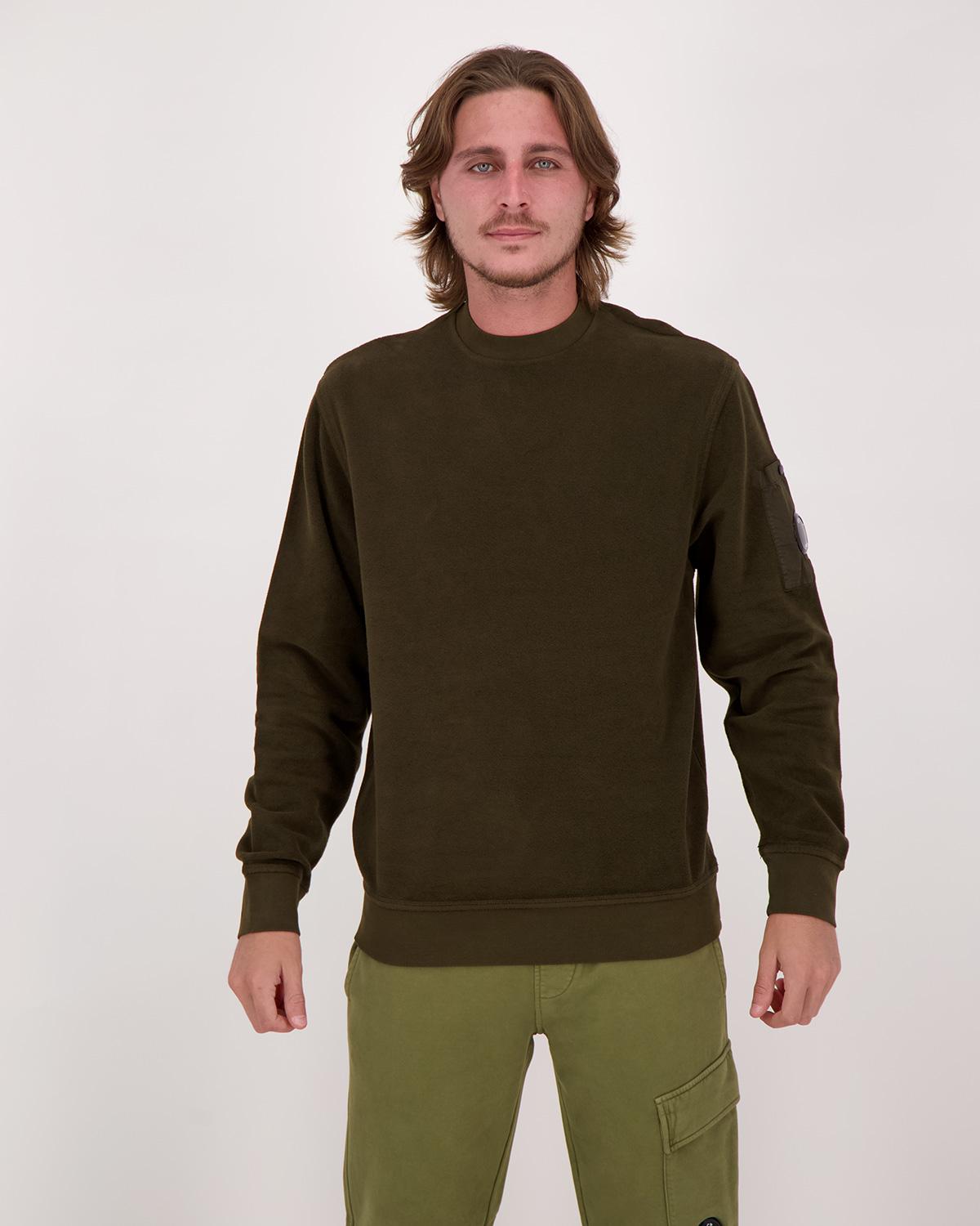 SWEAT CP.COMPANY BRUSHED EMERIZED S249 683  KAKI