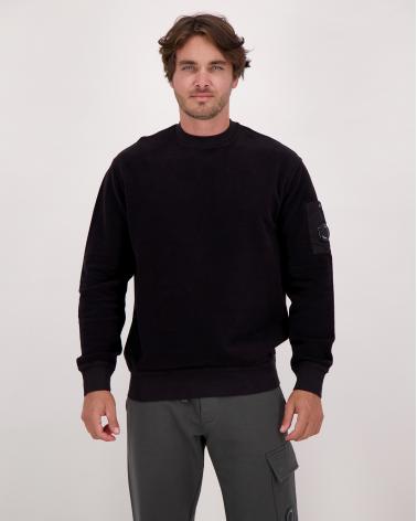 SWEAT CP.COMPANY BRUSHED EMERIZED S249 999 NOIR