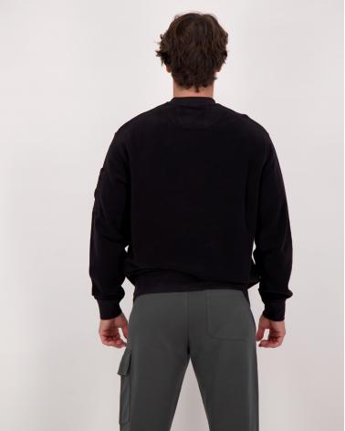 SWEAT CP.COMPANY BRUSHED EMERIZED S249 999 NOIR
