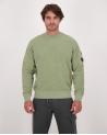 SWEAT CP.COMPANY BRUSHED EMERIZED S249 612 SEAGRASS VERT