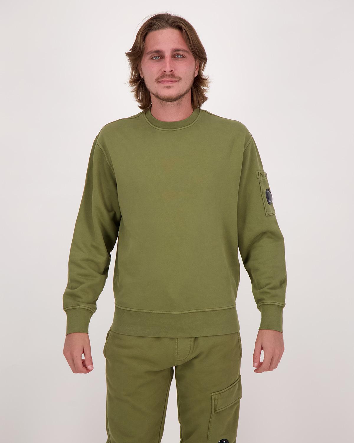 SWEAT CP COMPANY COL ROND EMERIZED DIAGONAL SS718 652 CAPERS KAKI