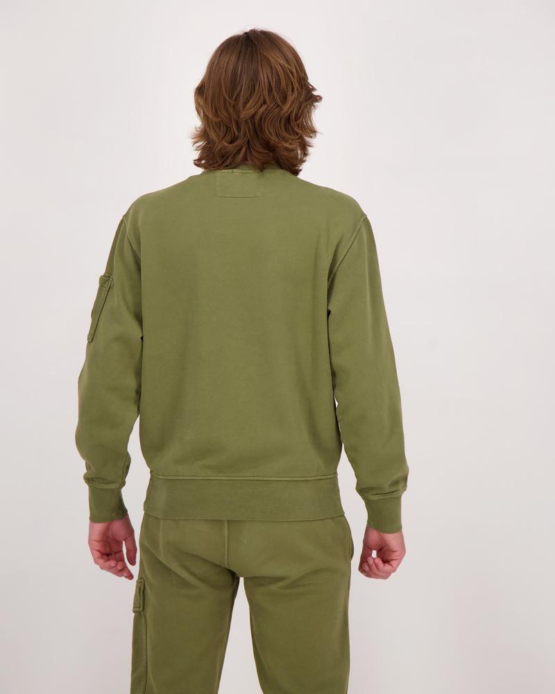 SWEAT CP COMPANY COL ROND EMERIZED DIAGONAL SS718 652 CAPERS KAKI