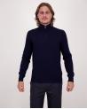 PULL POLO ZIP GRAN SASSO  MARINE