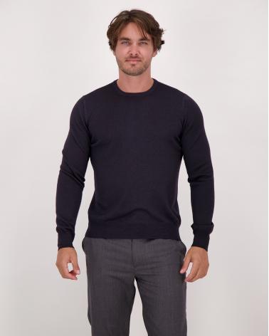 PULL COL ROND GRAN SASSO VINTAGE ANTRACITE