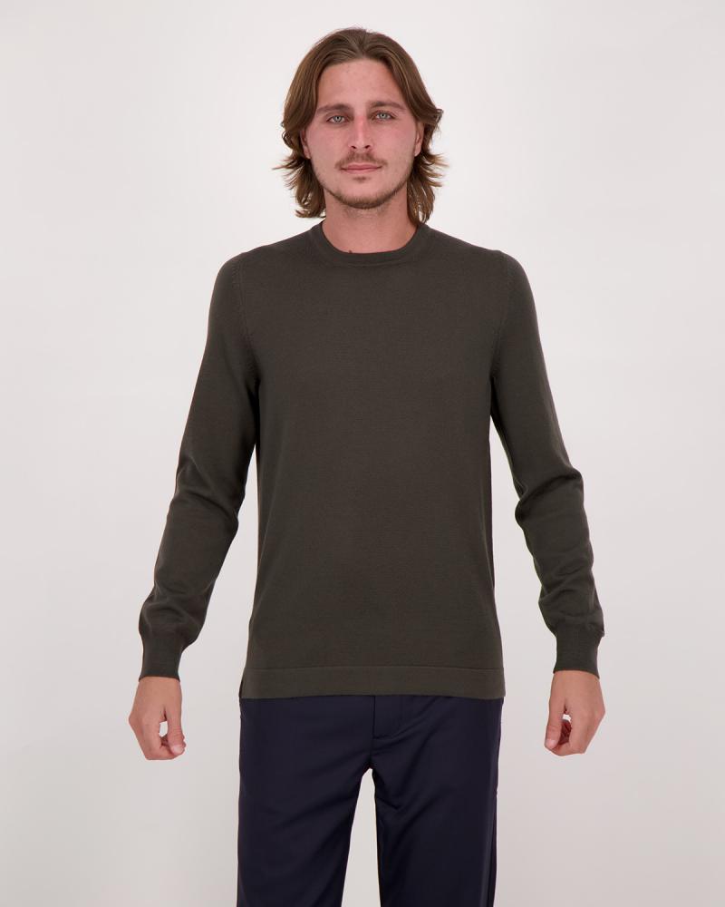 PULL COL ROND GRAN SASSO ATHLEISURE TAUPE