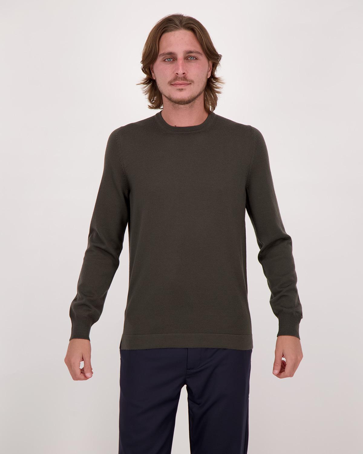 PULL COL ROND GRAN SASSO ATHLEISURE TAUPE
