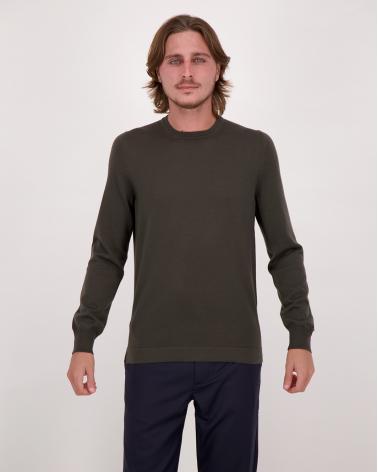 PULL COL ROND GRAN SASSO ATHLEISURE TAUPE