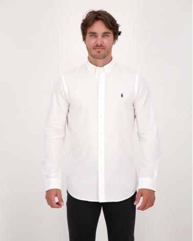 CHEMISE RALPH LAUREN BLANC