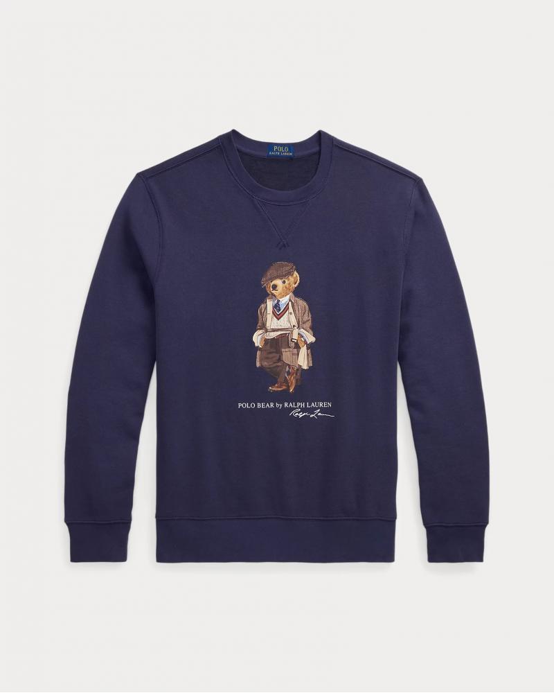 SWEAT RALPH  LAUREN POLO BEAR Marine