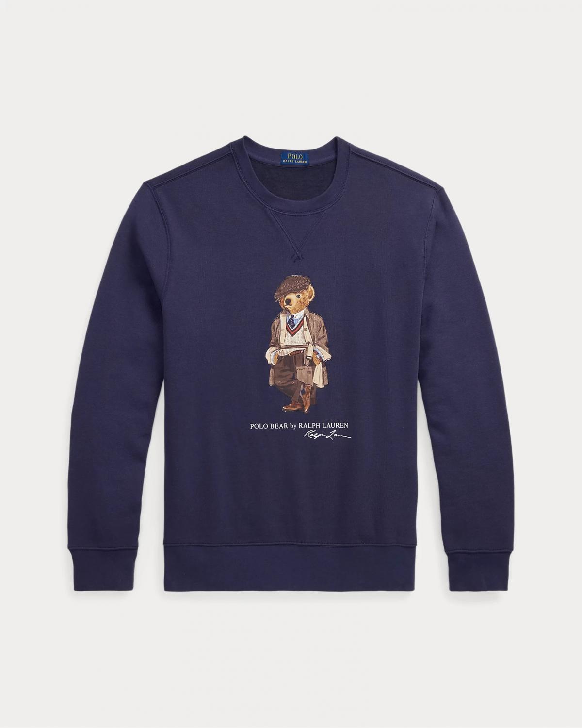 SWEAT RALPH  LAUREN POLO BEAR Marine