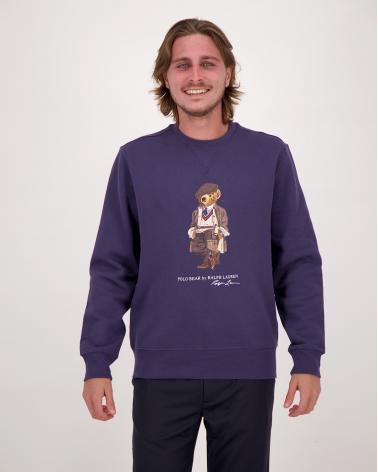 SWEAT RALPH  LAUREN POLO BEAR Marine