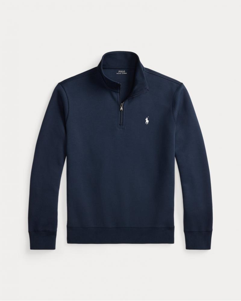 SWEAT DEMI ZIP RALPH LAUREN BLEU