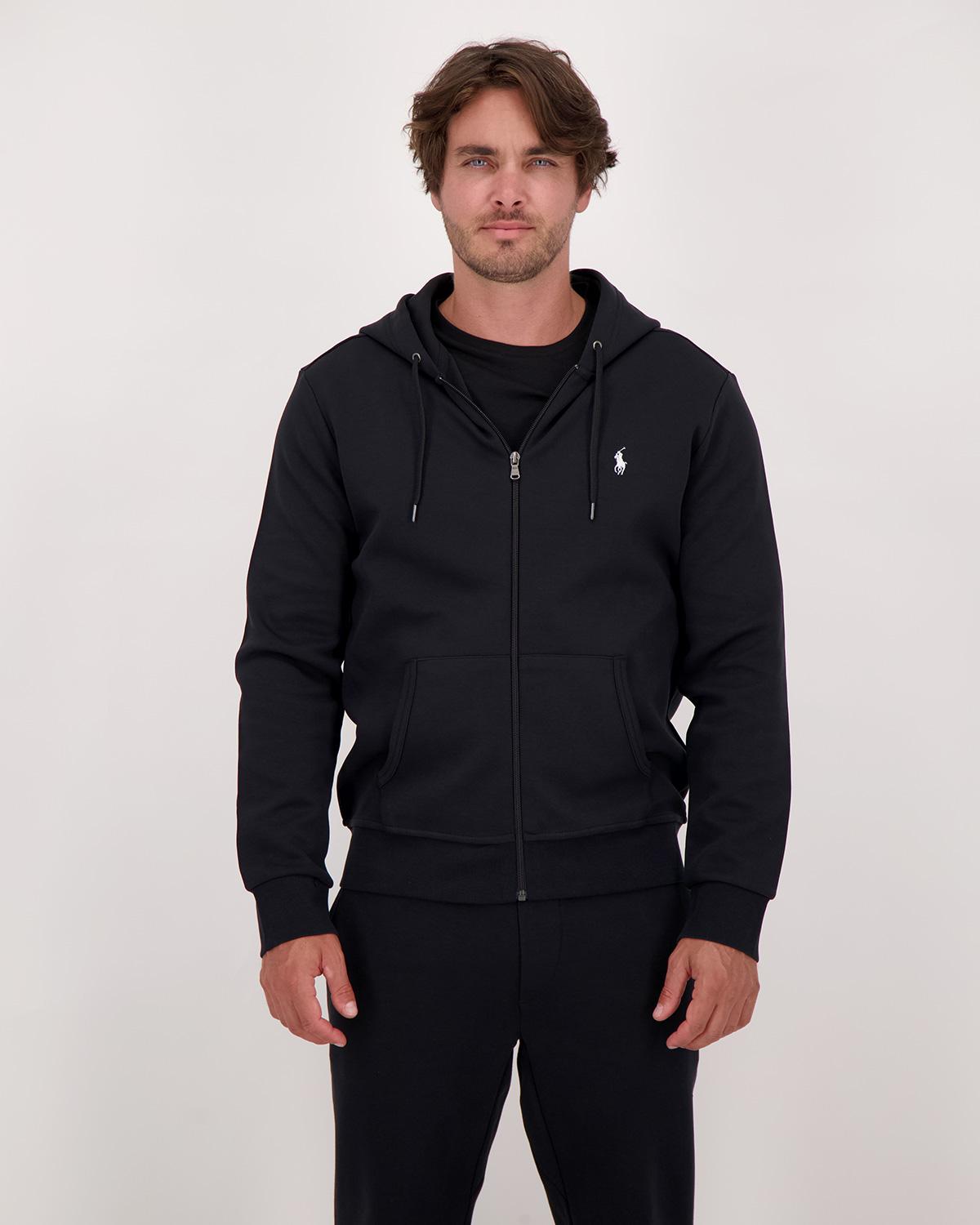 SWEAT RALPH LAUREN ZIP CAPUCHE  NOIR