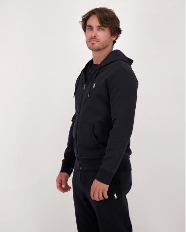 SWEAT RALPH LAUREN ZIP CAPUCHE  NOIR