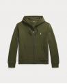 SWEAT RALPH LAUREN ZIP CAPUCHE  KAKI