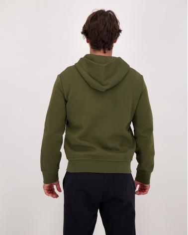 SWEAT RALPH LAUREN ZIP CAPUCHE  KAKI