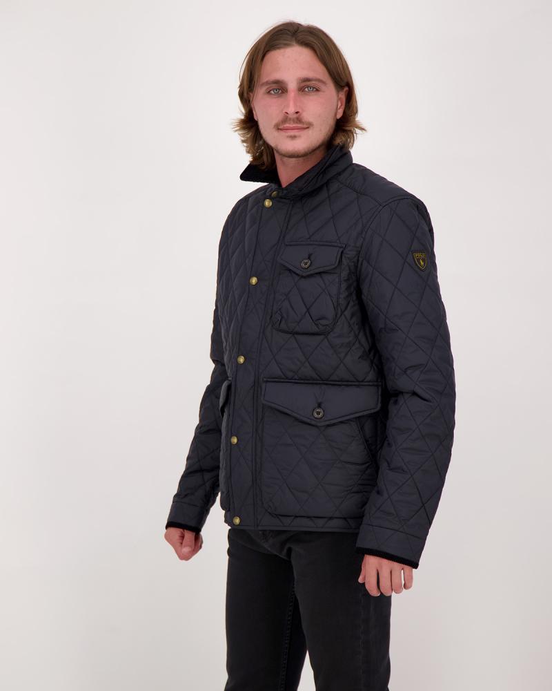 VESTE BEATON RALPH LAUREN Matelassée. Noir
