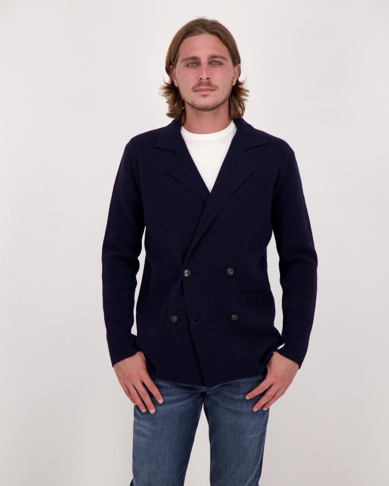 VESTE TAGLIATORE MAILLE CROISEE  WILLOW MARINE