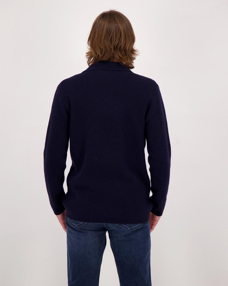 VESTE TAGLIATORE MAILLE CROISEE  WILLOW MARINE