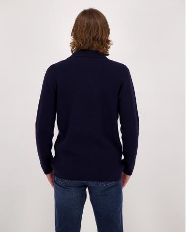 VESTE TAGLIATORE MAILLE CROISEE  WILLOW MARINE