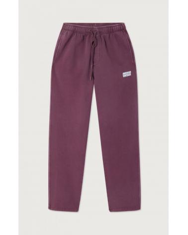 PANTALON AMERICAN VINTAGE JOGG AMPLE BORDEAUX