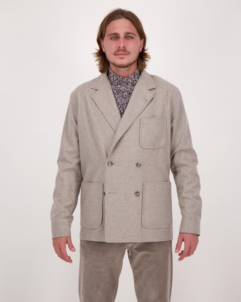 VESTE CROISEE TAGLIATORE BRAUN BEIGE