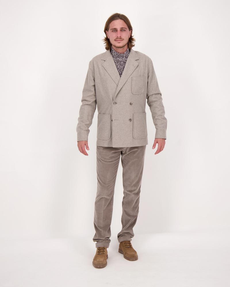 VESTE CROISEE TAGLIATORE BRAUN BEIGE