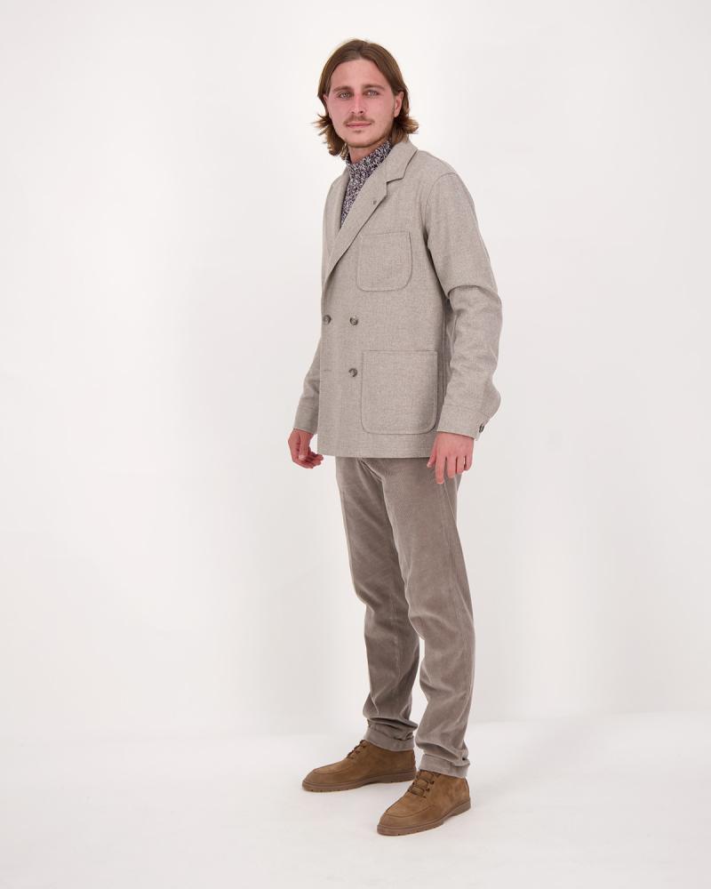 VESTE CROISEE TAGLIATORE BRAUN BEIGE