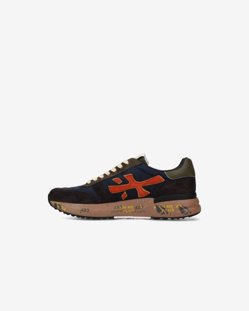BASKET PREMIATA MICK 7721 MARRON/MARINE