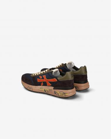 BASKET PREMIATA MICK 7721 MARRON/MARINE