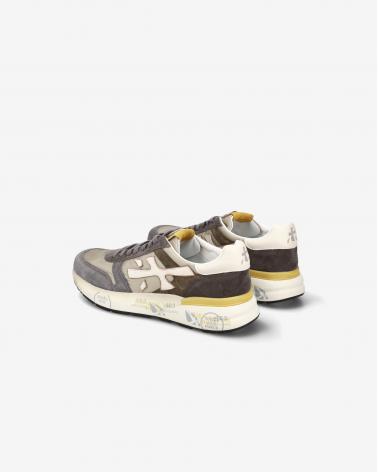 BASKET PREMIATA MICK 7713 GRIS/JAUNE