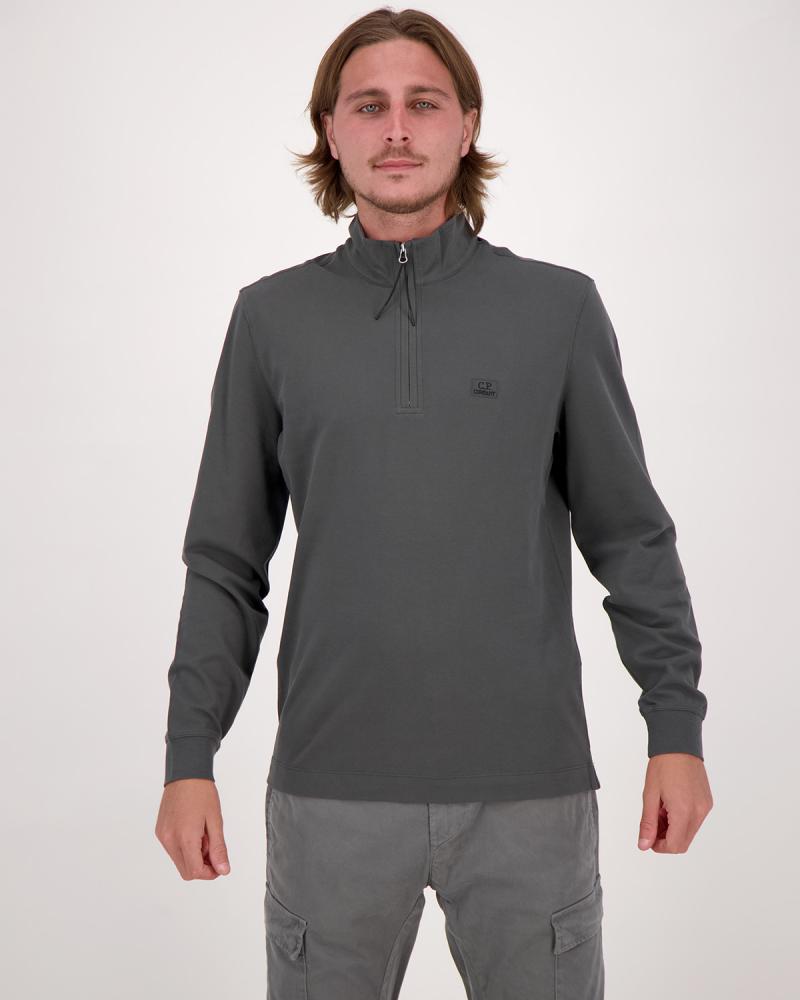 POLO ML CP.COMPANY  PL144 978 Antracite Stretch piquet 