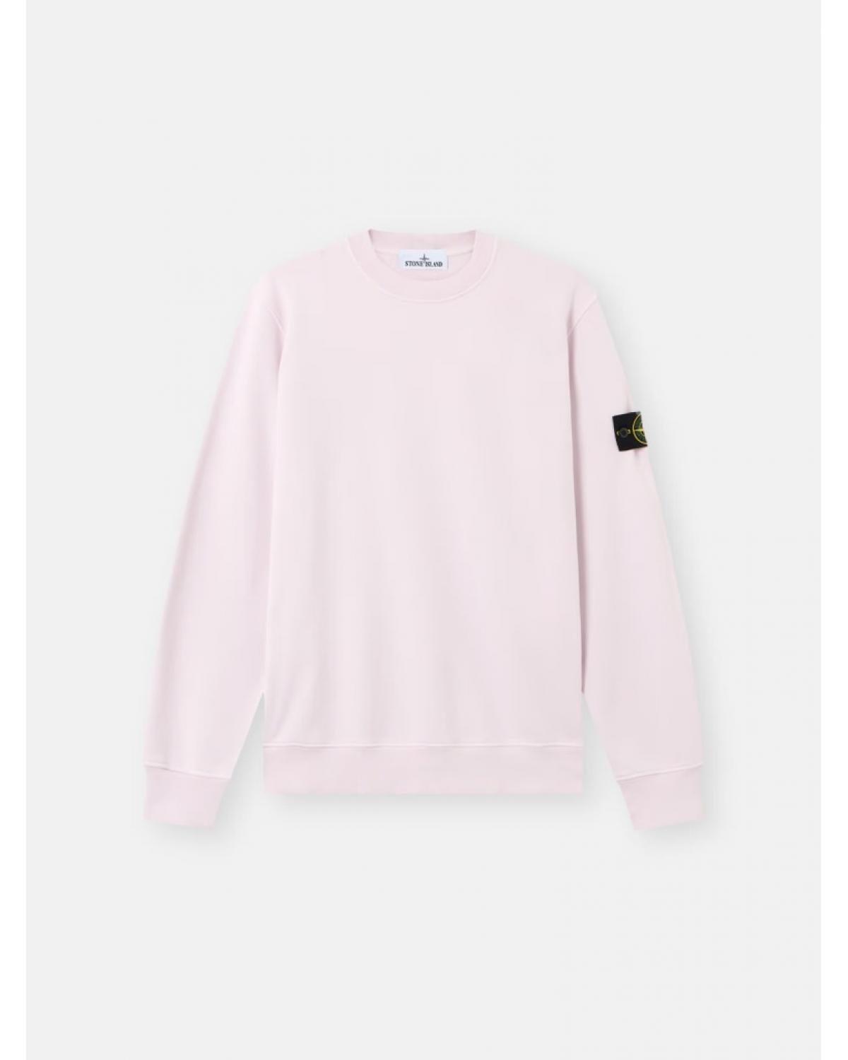 SWEAT STONE ISLAND K2S15 6100060 S0051 0080 ROSE