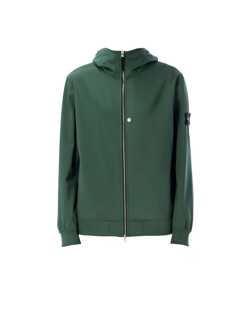 BLOUSON  STONE ISLAND SOFT SHELL-R Q100004 0017  AMARANTH VERT