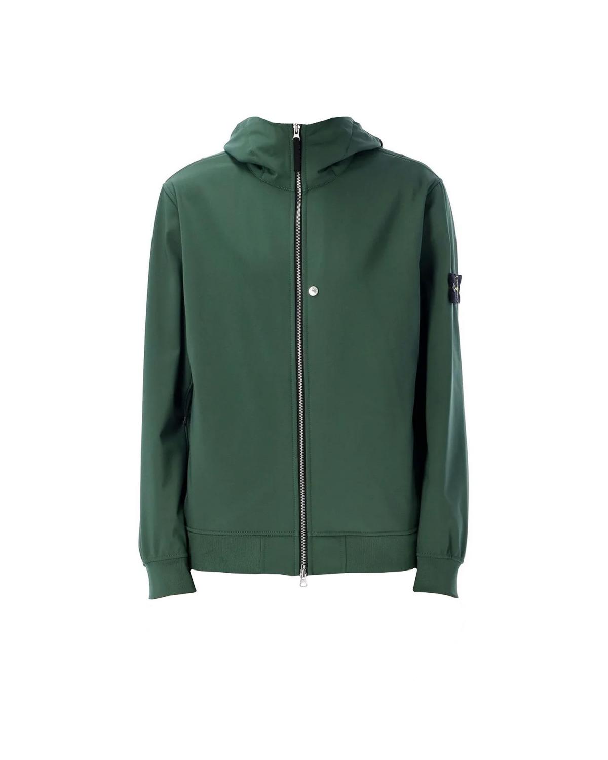 BLOUSON  STONE ISLAND SOFT SHELL-R Q100004 0017  AMARANTH VERT